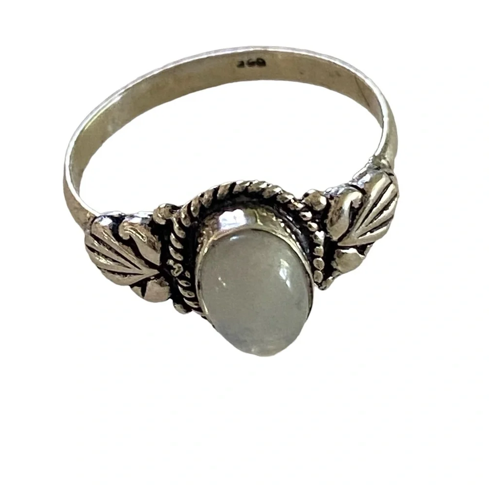 N/A sterling moonstone